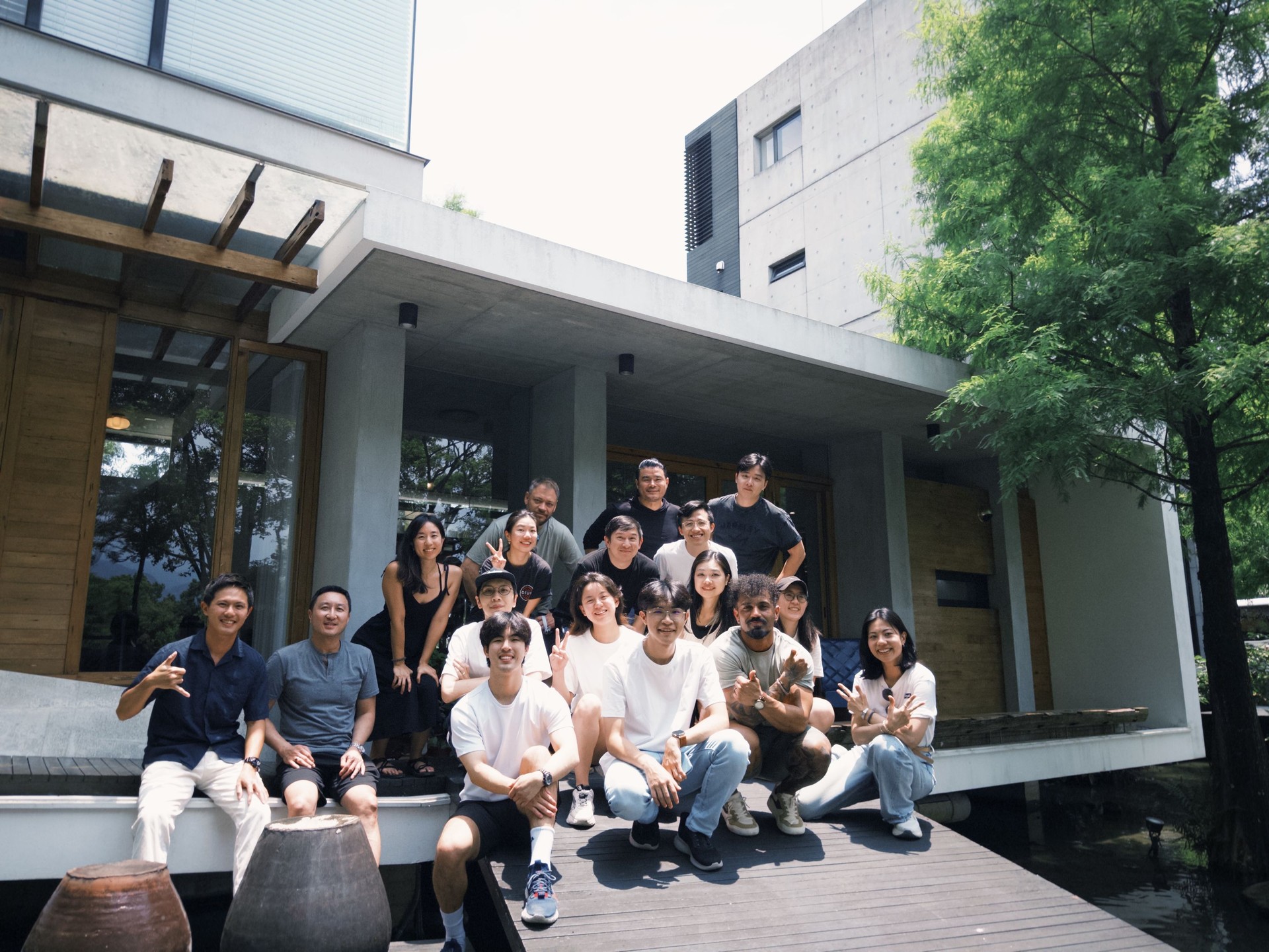 The ikigai Launchpad Summer 2025 batch gathered outdoors